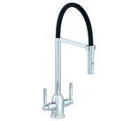 Carron Dante Pull Out Black Tap